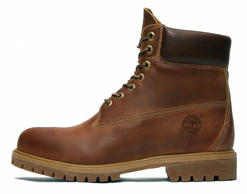 Timberland Premium 6 In Waterproof Boot 27094 214 Medium Brown Nubuck
