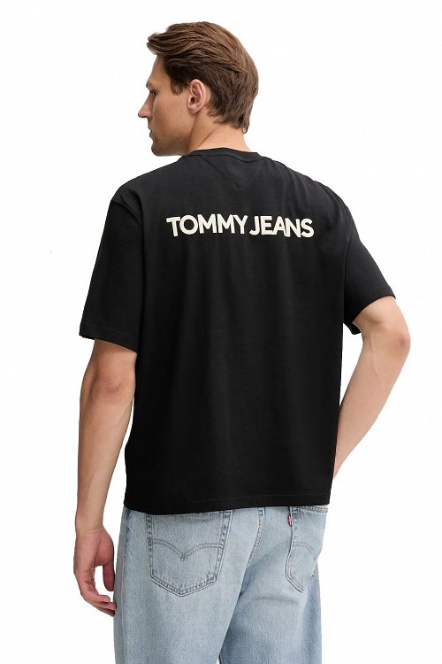 Tommy Hilfiger Ανδρικό T-Shirt DM0DM21785 BDS Μαύρο