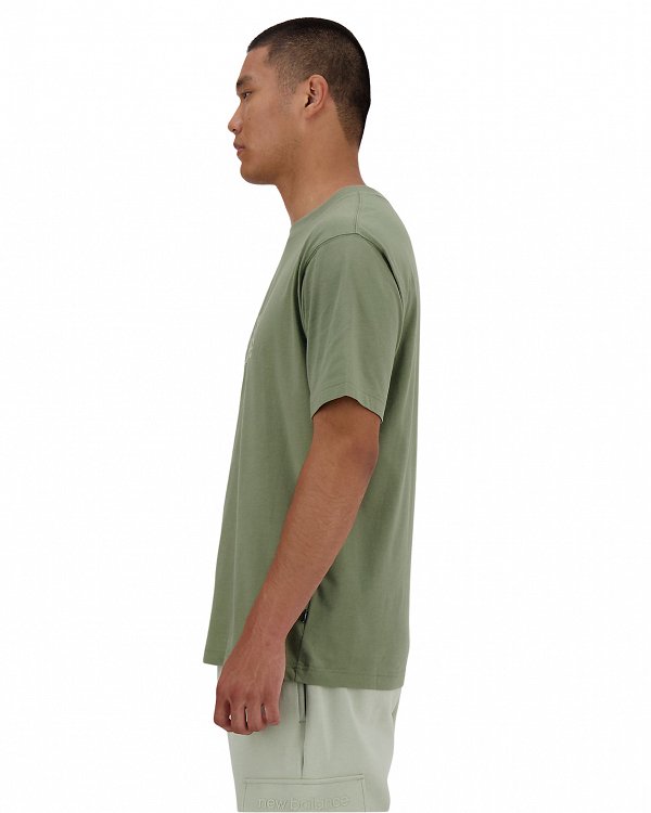 New Balance Ανδρικό T-Shirt MT41582 Dark Olive