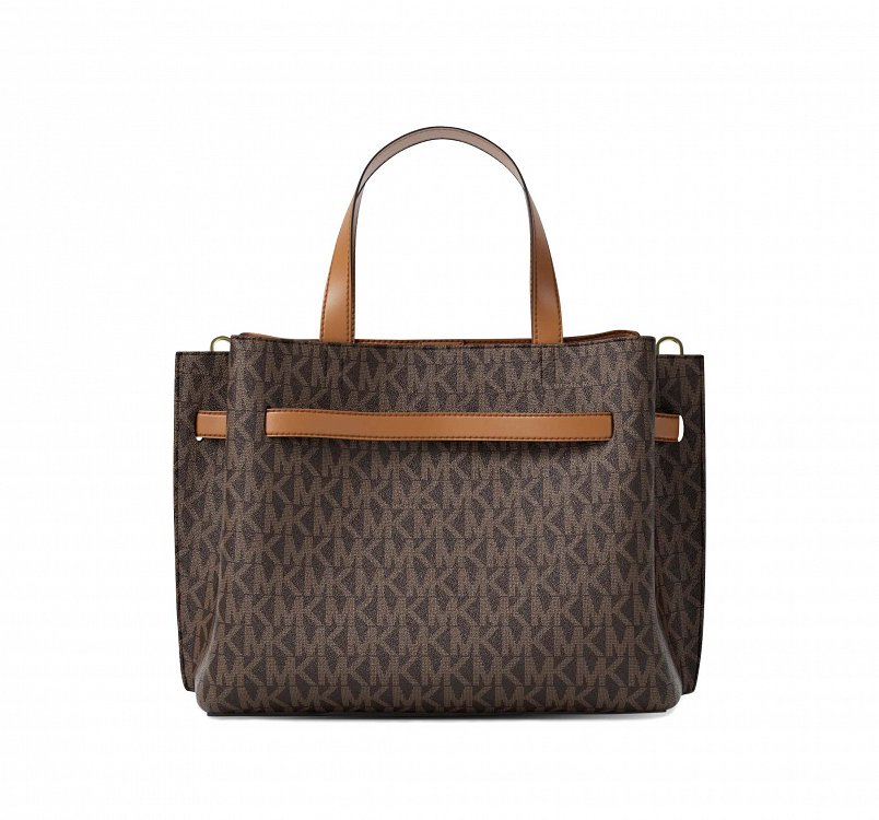 Michael Kors Emilia Small Signature Logo Satchel