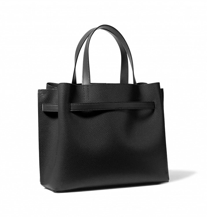 Michael Kors Emilia Medium Pebbled Leather Satchel