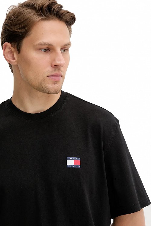 Tommy Hilfiger Ανδρικό T-Shirt DM0DM21785 BDS Μαύρο