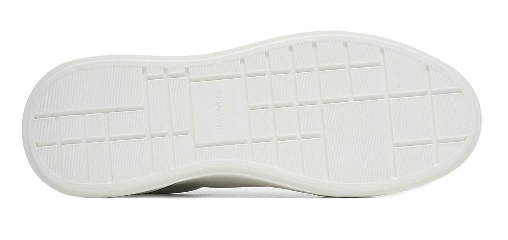 Calvin Klein Γυναικείο Δερμάτινο Sneaker YW0YW01948 0LC Λευκό