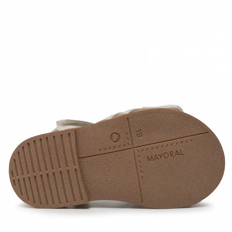 Mayoral Σανδάλια αμπιγιέ φιόγκος baby κορίτσι 22-41352-084 Φίλντισι