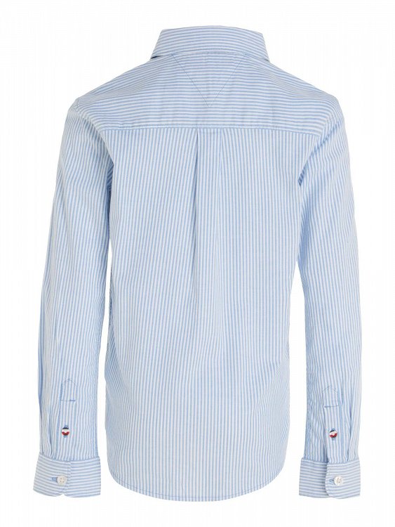 Tommy Hilfiger Flex Ithaca Shirt L/S KB0KB08729 0A5 Blue/White