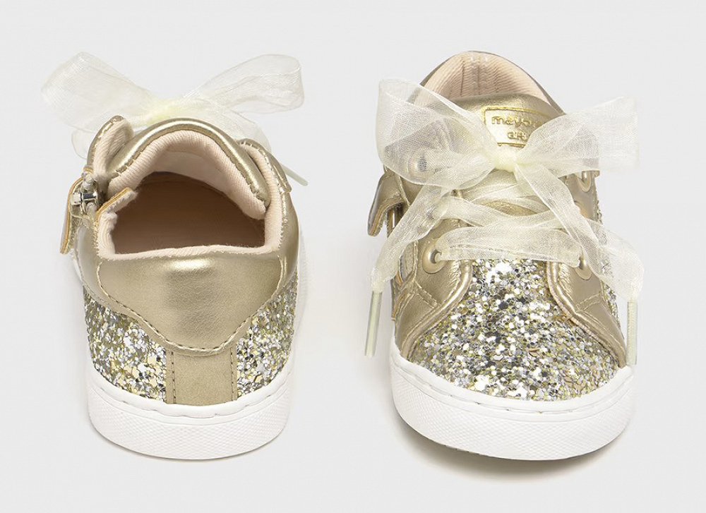 Mayoral Sneaker Για Κορίτσια 25-41620-044 Χρυσό