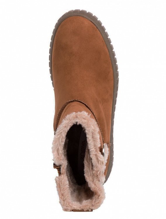 S.Oliver Γυναικείο Μποτάκι Flat 5-26418-41 3A5 Cognac