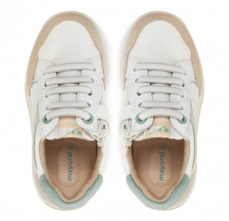 Mayoral Sneaker Για Αγόρια 25-45664-066 Λευκό
