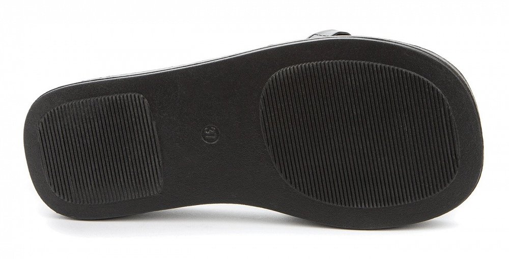 KEDDO London Γυναικείο flat Sandal 837950/01-08E Black