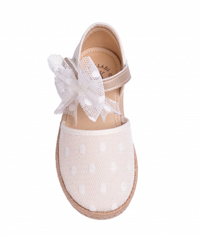 Vul Ladi 8363-760 Tul Lunares Beige