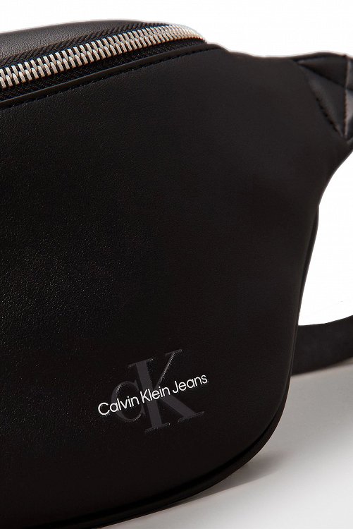 Calvin Klein Jeans Ανδρικό Τσαντάκι  Monogram Waistbag38 K50K512029 BEH Μαύρο