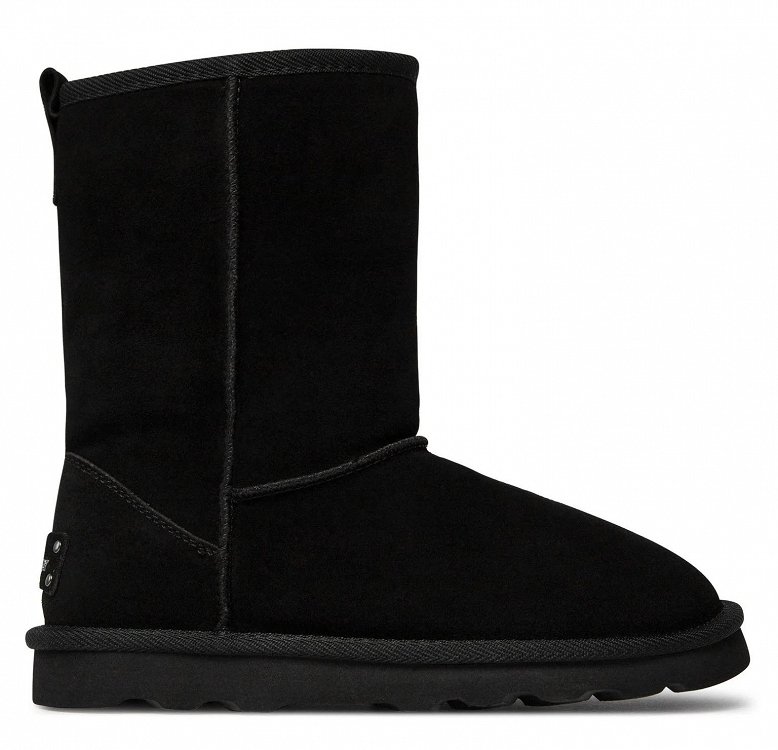 S.Oliver Γυναικείο Δερμάτινο Μποτάκι Flat 5-26340-41 001 Black