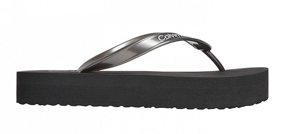 Calvin Klein Flatform Flip Flop HW0HW03120 0GJ Μαύρο