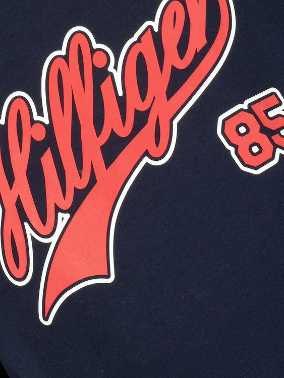Tommy Hilfiger Script Tee S/S KB0KB08679 Deser Sky Μπλε