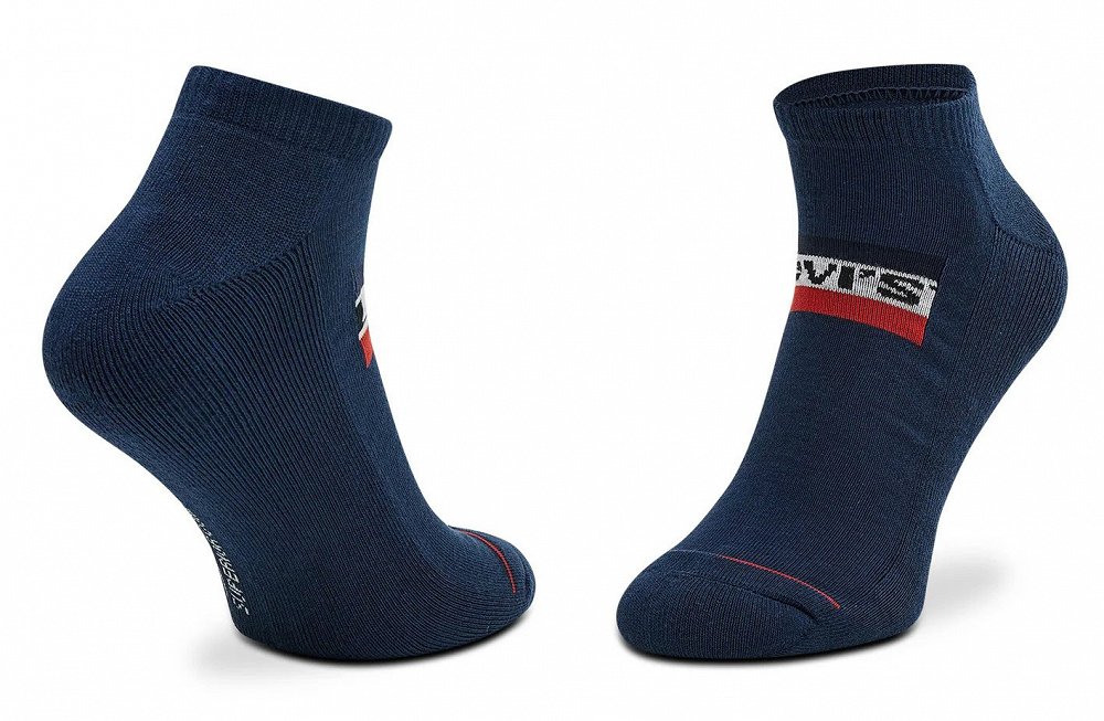 Levi's® Σετ 2 Ζευγάρια Low Cut Κάλτσες 701219507 002 Μπλε