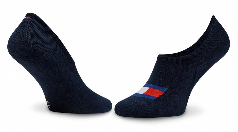 Tommy Hilfiger Σετ 2 Ζευγάρια Κοντές Κάλτσες 701228224 002 Μπλε