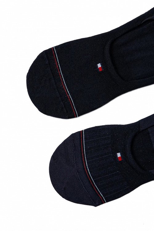 Tommy Hilfiger Σετ 2 Ζευγάρια Κάλτσες Κοντές 701233710 002 Μπλε