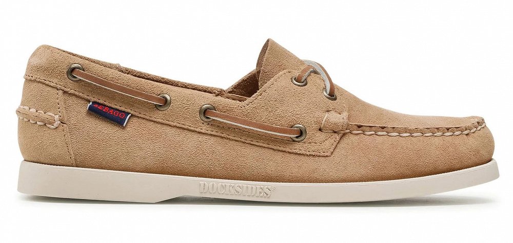Sebago Docksides Portland Flesh Out 7111PTW W6F Beige Paint