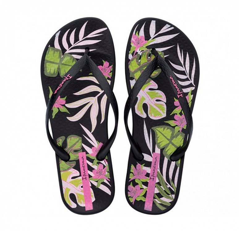 Ipanema Anatimic Temas XVI Fem 83759-BL500 Black/Black/Pink