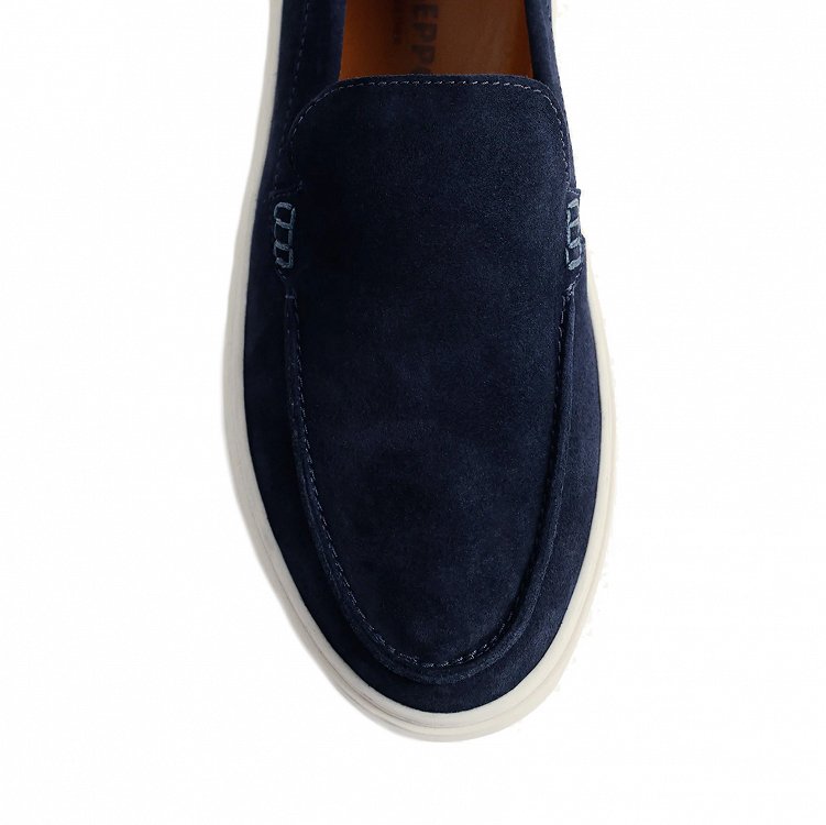 Gioseppo Δερμάτινο Loafer Weirgor 79201 Μπλε