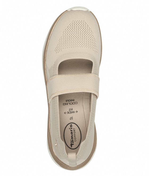 Tamaris COMFORT Γυναικείο Sneaker 8-82108-44 400 Μπεζ
