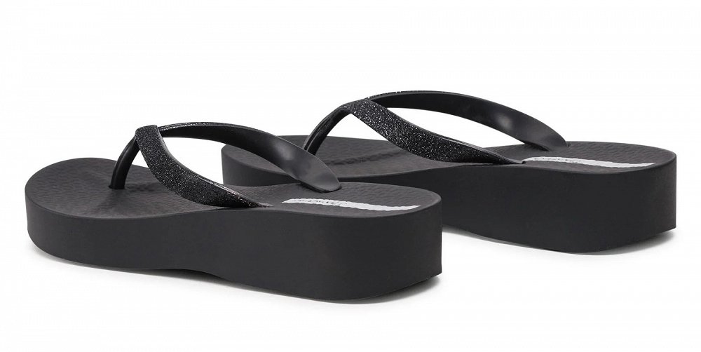 Ipanema Mesh Chic Plat Fem 83386-AJ496 Black/Glitter Black