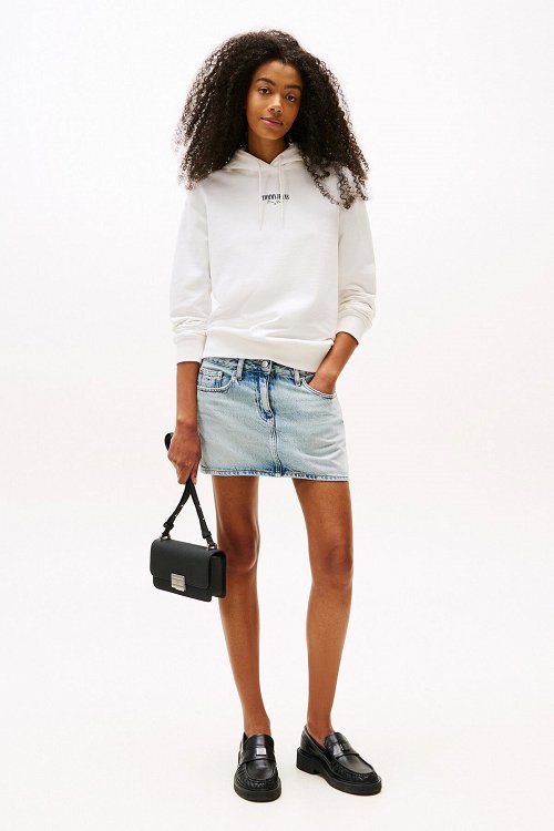 Tommy Hilfiger Γυναικείο Φούτερ DW0DW20943 YBL Εκρού