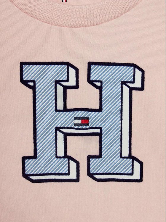Tommy Hilfiger Baby Ithaca H Tee s/s KN0KN01873 TJQ Whimsy Pink Ροζ