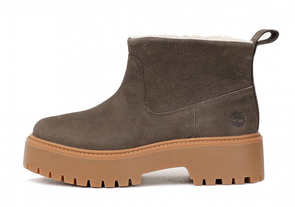 Timberland Γυναικείο Μποτάκι Με Γούνα Stone Street A283G