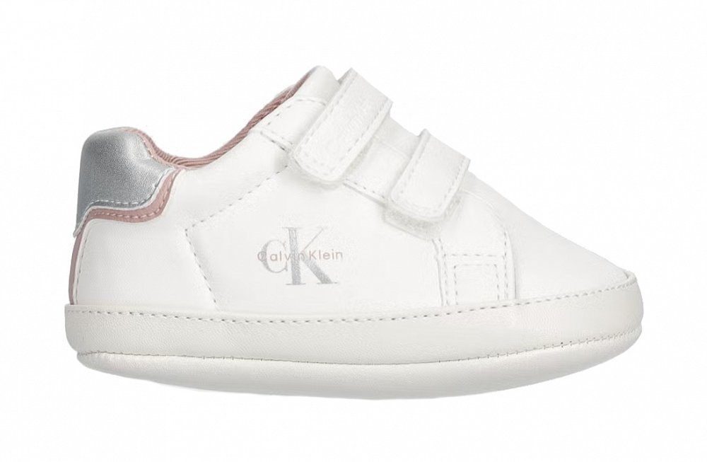 Calvin Klein Παπούτσια Αγκαλιάς V0A9-83380-1582-Y622 Λευκό