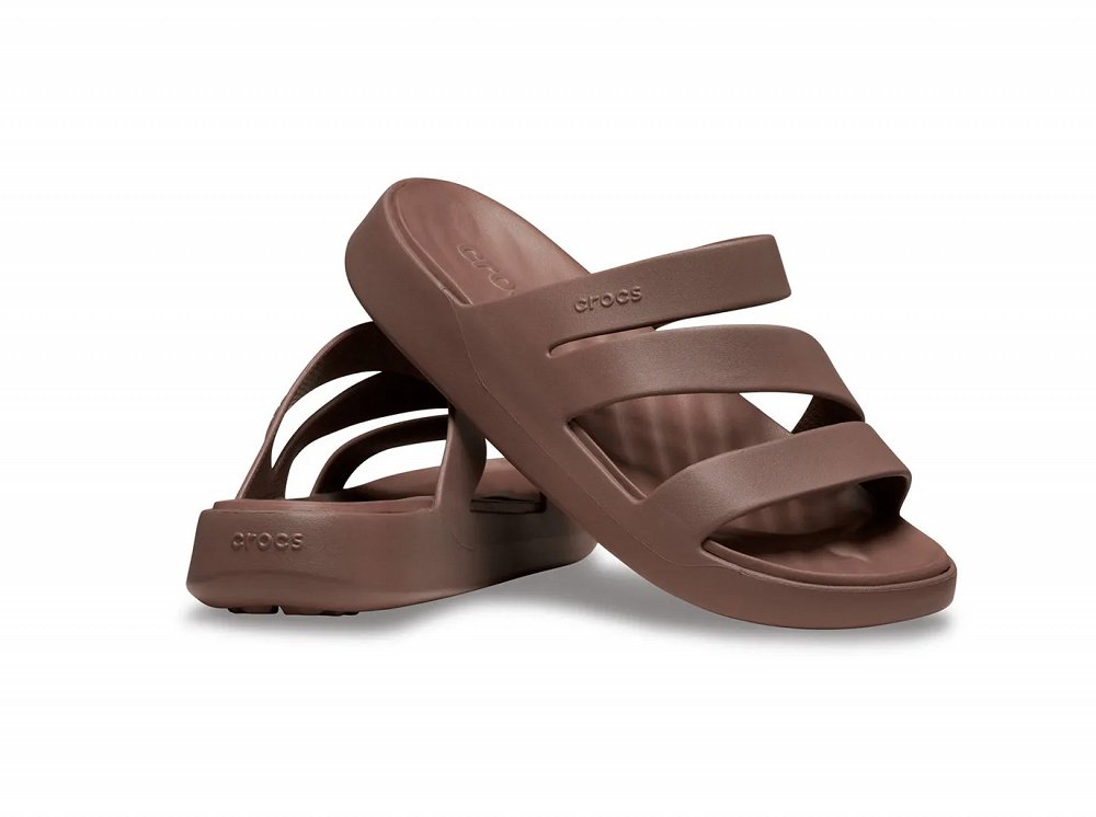 Crocs Getaway Strappy 209587-0LF Truffle