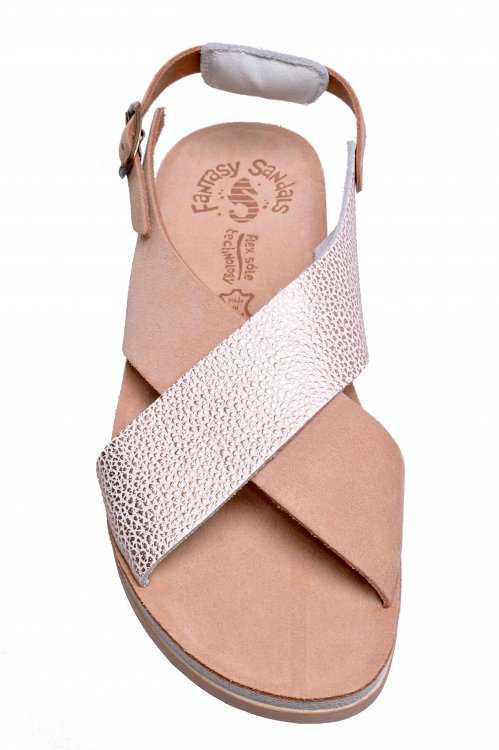 Fantasy Sandals Γυναικείο Πέδιλο Izabella S-9002 Μπεζ