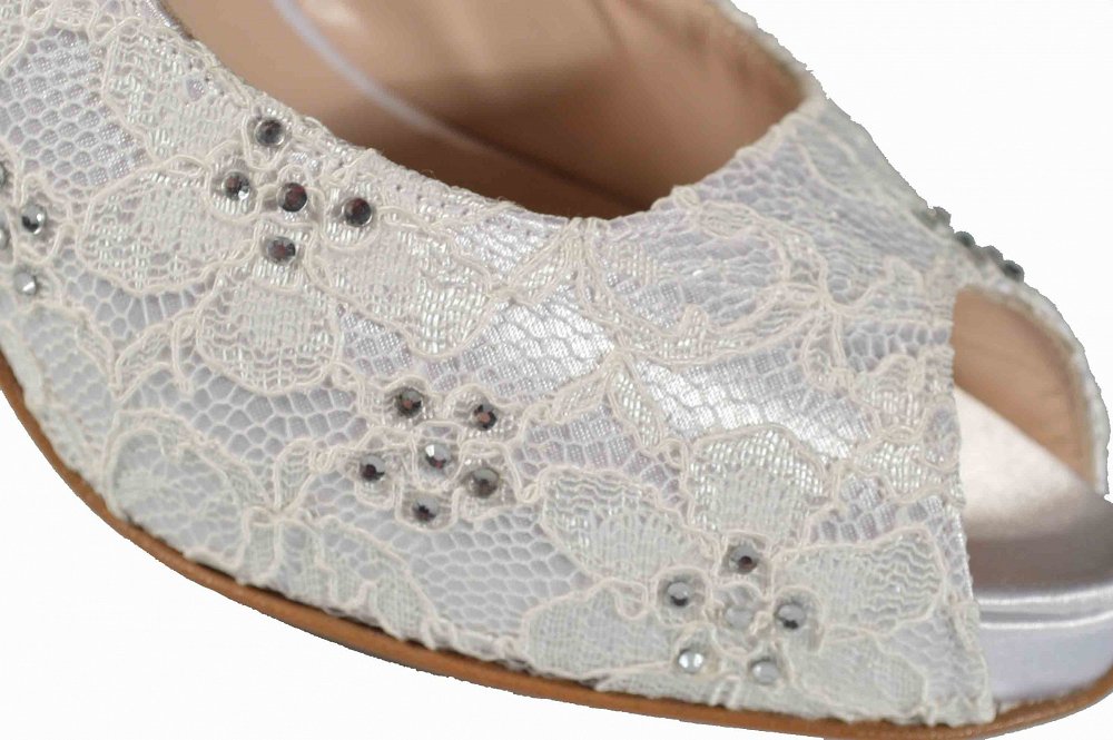 Γυναικεια Νυφικα Παπουτσια  Kiamos Shoes 13840