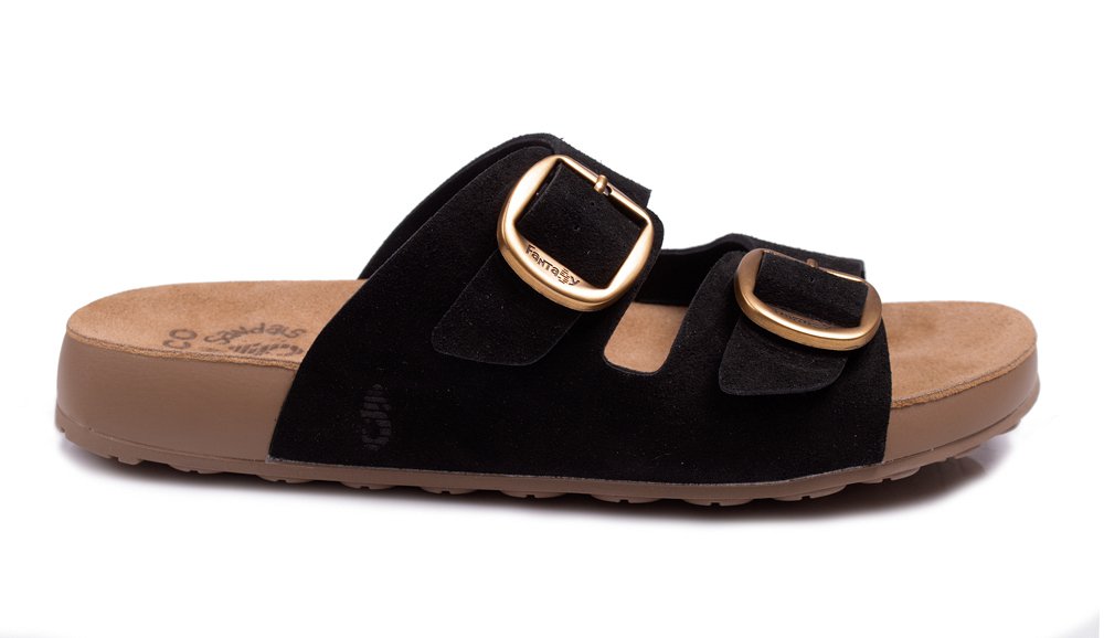 Fantasy Sandals Γυναικείο Δερμάτινο Flat Eco 007