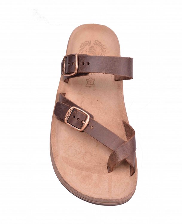 Fantasy Sandals Δερμάτινο Flat Caterina S346