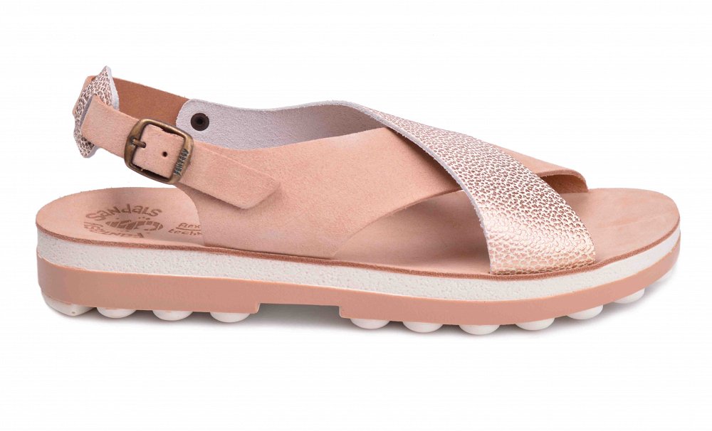 Fantasy Sandals Γυναικείο Πέδιλο Izabella S-9002 Μπεζ