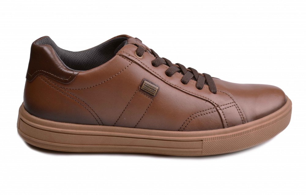 Pegada Ανδρικό Δερμάτινο Sneaker 111506-04 Ταμπά