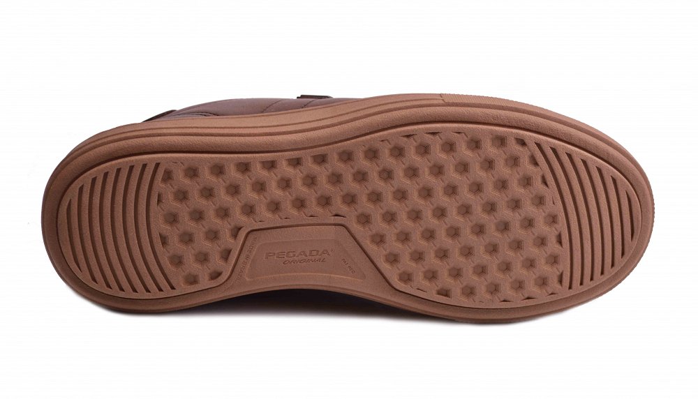 Pegada Ανδρικό Δερμάτινο Sneaker 111506-04 Ταμπά