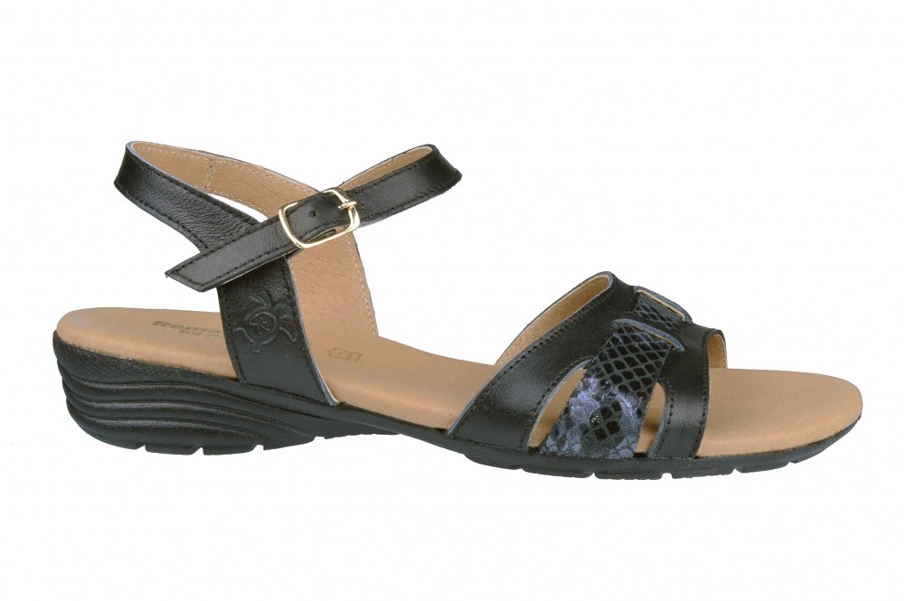 Remake Shoes 6122 Μαυρο