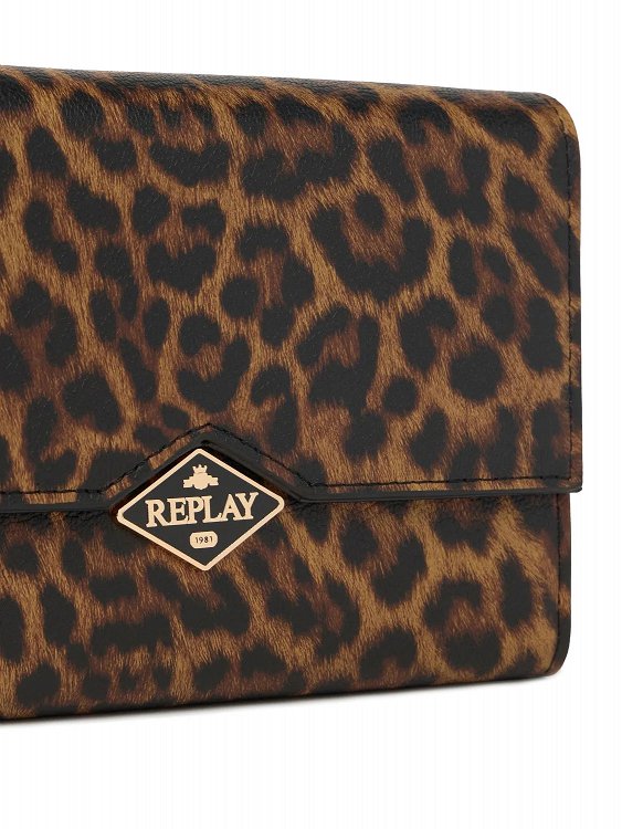 Replay Γυναικεία Τσάντα FW5377.001 A0514G Λεοπάρ