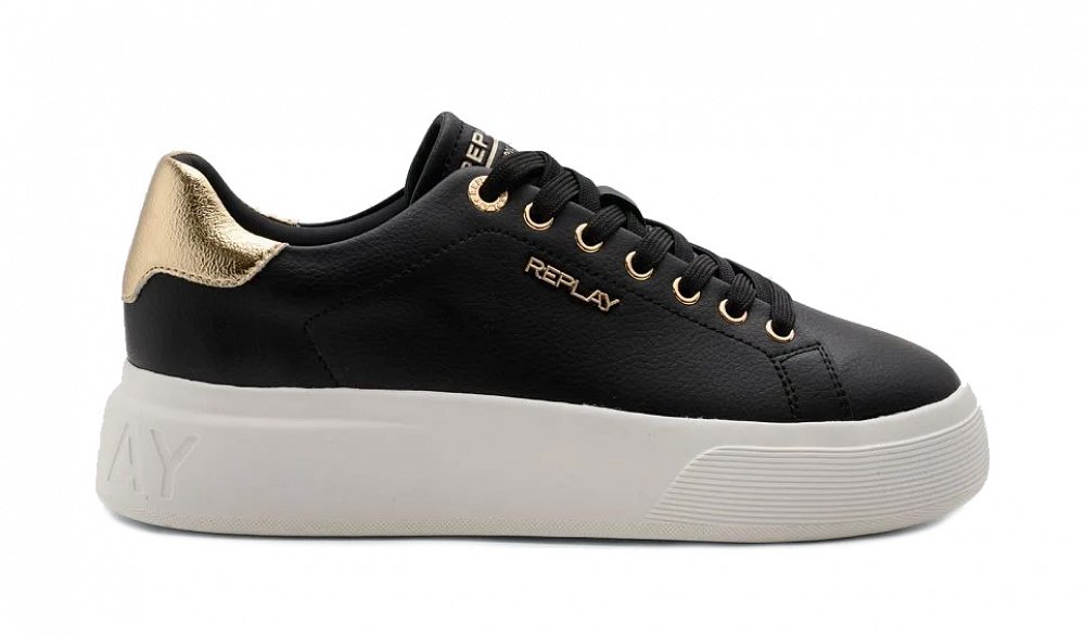 Replay Γυναικείο Sneaker Notting W Noir GWZ8F.000 C000AL C08C Μαύρο