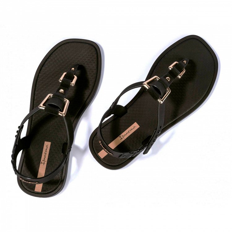 Ipanema Class Urbane Sandal Fem 83766-BO410 Black/Black/Gold