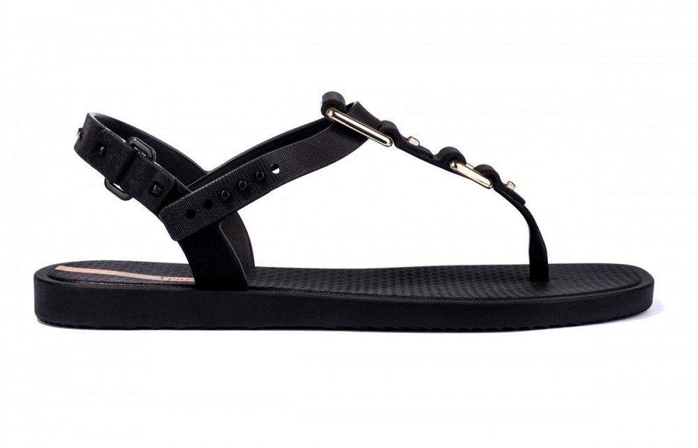 Ipanema Class Urbane Sandal Fem 83766-BO410 Black/Black/Gold