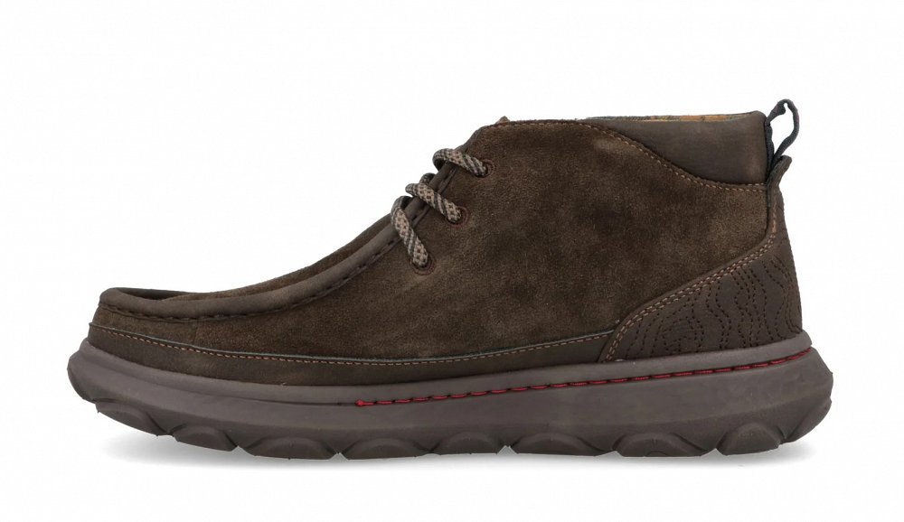 Jeep Ανδρικό Δερμάτινο Μποτάκι Kauai Wallabee Mid JM62021A