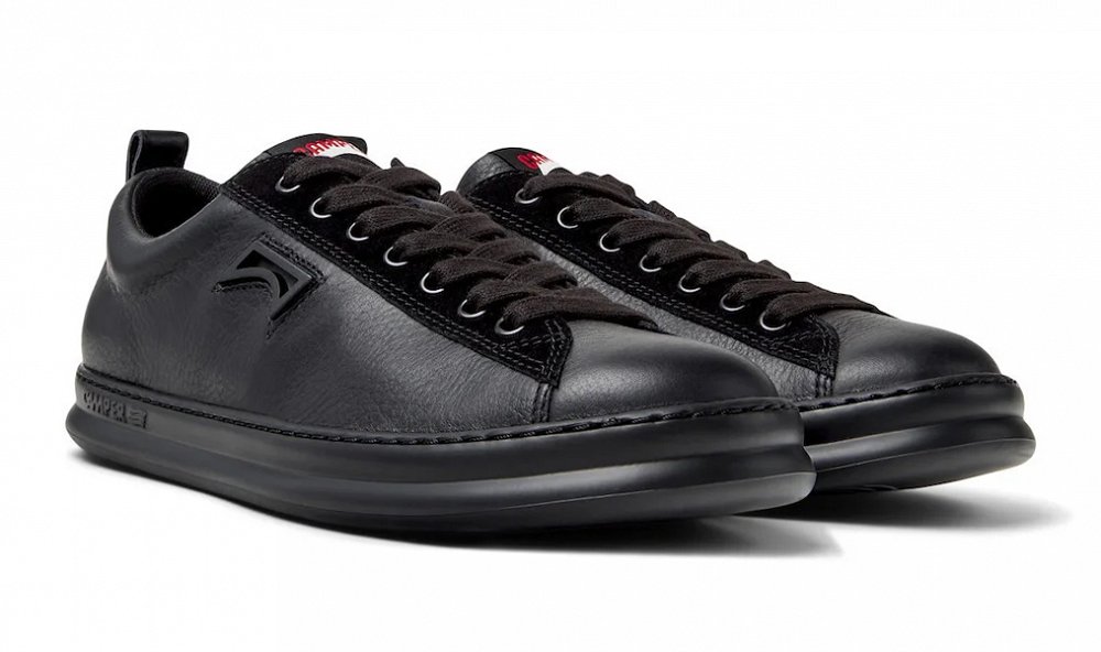 Camper Ανδρικό Δερμάτινο Sneaker Runner Four K101052-004 Μαύρο