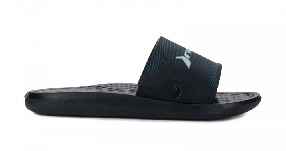 Rider Step Slide Kids 12223-BP770 Black/Black/White