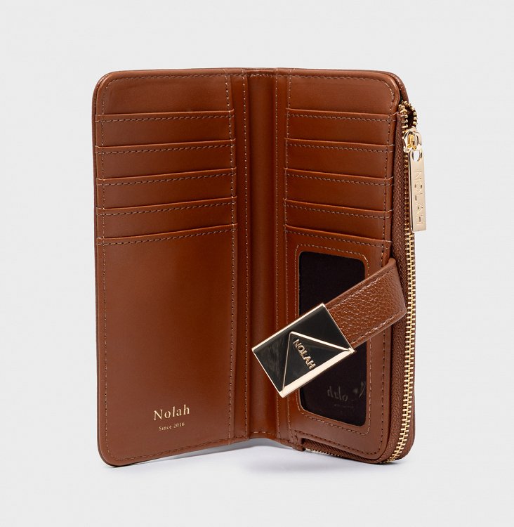 Nolah Γυναικείο Πορτοφόλι Savvina Light Brown