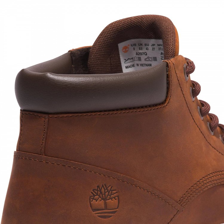 Timberland Ανδρικό Μποτάκι Maple Grove Mid Lace A297Q 358 Καφέ