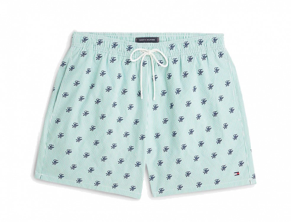Tommy Hilfiger Ανδρικό Μαγιό Ithaca UM0UM03746 Πράσινο
