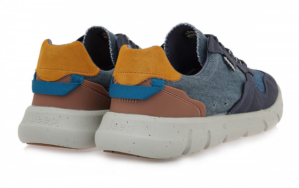 Jeep Ανδρικό Sneaker Tabasco Run JM61041A Μπλε